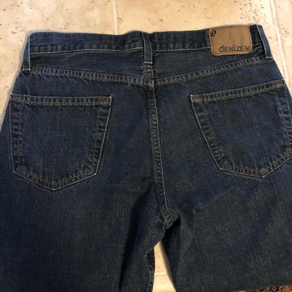 Men’s Denizen Levi’s 281 Straight Fit Dark Jeans - Picture 3 of 7